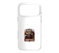 Carcasa para iPhone 17 Pro MAX Ella Que Debe ser obedecida Bruja Halloween