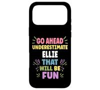 Carcasa para iPhone 17 Pro MAX Ellie Personalized Women's Gift Custom Ellie