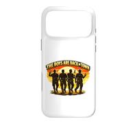 Carcasa para iPhone 17 Pro MAX Emblema de reunión de The Boys Are Back in Town Brotherhood Divertido