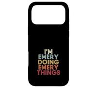 Carcasa para iPhone 17 Pro MAX Emery Name Emery Personalized Name First Given