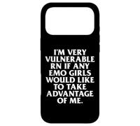 Carcasa para iPhone 17 Pro MAX EMO Girls Soy Muy Vulnerable RN Lesbianas & Hombres