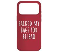 Carcasa para iPhone 17 Pro MAX Empacó mis Maletas para Bilbao