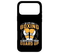 Carcasa para iPhone 17 Pro MAX En la Vida y en el Boxeo, mantén Siempre la Guardia Alta: Boxer Sports