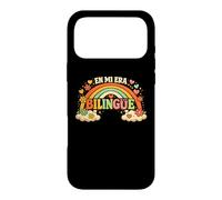 Carcasa para iPhone 17 Pro MAX En Mi Era Bilingüe Orgulloso Profesor de Dos Idiomas Rainbow