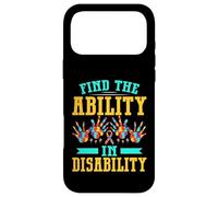 Carcasa para iPhone 17 Pro MAX Encuentre la Habilidad en Autismo por discapacidad