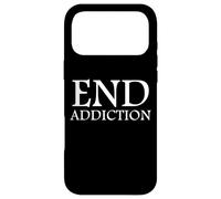 Carcasa para iPhone 17 Pro MAX End Addiction Fighting Drug Abuse Sobriety Awareness Sober