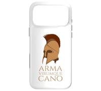 Carcasa para iPhone 17 Pro MAX Eneida - Mitología Romana - Arma Virumque - Latín Clásico