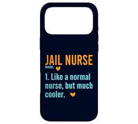 Carcasa para iPhone 17 Pro MAX Enfermera de la cárcel Definición Correccional Prisión Enfermería Significado