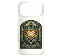 Carcasa para iPhone 17 Pro MAX Enfermera pediátrica Pequeños Pacientes Grandes Milagros Vidrieras