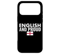 Carcasa para iPhone 17 Pro MAX English and Proud Inglaterra Bandera Inglés