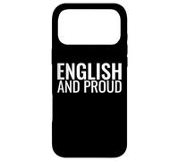 Carcasa para iPhone 17 Pro MAX English and Proud Inglaterra Inglés