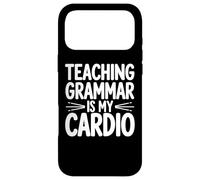 Carcasa para iPhone 17 Pro MAX Enseñar gramática es mi Profesor de lenguaje Cardiovascular