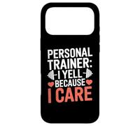 Carcasa para iPhone 17 Pro MAX Entrenador Personal: Grito Porque me Importa