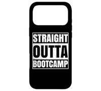 Carcasa para iPhone 17 Pro MAX Entrenamiento Divertido Straight Outta Boot Camp