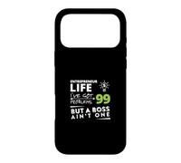 Carcasa para iPhone 17 Pro MAX Entrepreneur Life 99 Problems Divertido diseño de Negocios