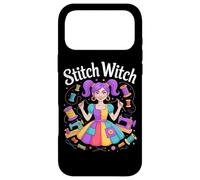 Carcasa para iPhone 17 Pro MAX Entusiasta Colorida de la Costura Stitch Witch