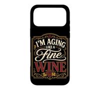 Carcasa para iPhone 17 Pro MAX Envejecimiento como un Buen Bebedor de Vino cumpleaños