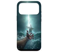 Carcasa para iPhone 17 Pro MAX Epic Bible Story Christian Graphic - Jesus Saving Peter