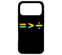 Carcasa para iPhone 17 Pro MAX Equality is Greater Than Division Social Justice Symbols