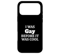 Carcasa para iPhone 17 Pro MAX Era Gay Antes de Que Fuera Genial