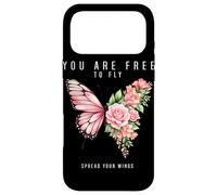 Carcasa para iPhone 17 Pro MAX Eres Libre de Volar extiende Tus alas Mariposa