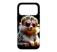 Carcasa para iPhone 17 Pro MAX Erizo Living on The Hedge Erizo de Vientre Blanco Animal