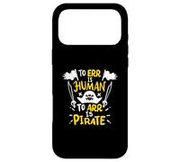 Carcasa para iPhone 17 Pro MAX Err es Humano ARR es Pirata - Pirata Divertido