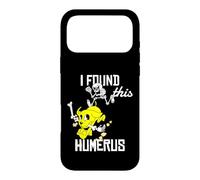 Carcasa para iPhone 17 Pro MAX Es Curioso Que encontré Este Chiste de papá con húmero, Perro y Huesos esqueléticos