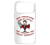 Carcasa para iPhone 17 Pro MAX Es Curioso Que los Monstruos Sean Buenos en matemáticas, Conde Drácula, Profesor