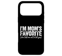 Carcasa para iPhone 17 Pro MAX Es Curioso Que Soy la Favorita de mamá, me Dijo Que no os lo dijera a vosotras, Madres