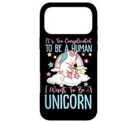 Carcasa para iPhone 17 Pro MAX Es Demasiado Complicado para Ser Humano, Quiero Ser Un Unicornio