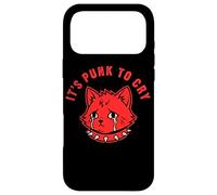 Carcasa para iPhone 17 Pro MAX Es Punk Llorar lágrimas de Gato