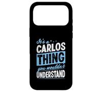 Carcasa para iPhone 17 Pro MAX Es una Cosa de Carlos Que no entenderías Nombre