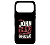 Carcasa para iPhone 17 Pro MAX Es una Cosa de John Que no entenderías el Nombre