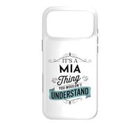 Carcasa para iPhone 17 Pro MAX Es una Cosa de MIA Que no entenderías el Nombre Divertido de MIA