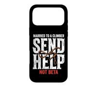 Carcasa para iPhone 17 Pro MAX Escalada Casado con Un Escalador Enviar Ayuda No Beta