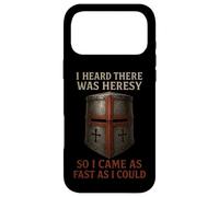 Carcasa para iPhone 17 Pro MAX Escuché Que hubo herejía - Caballeros Templarios
