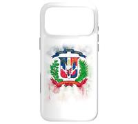 Carcasa para iPhone 17 Pro MAX Escudo de Dios Patria Libertad República Dominicana