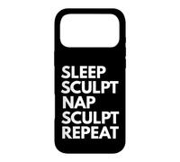 Carcasa para iPhone 17 Pro MAX Escultor de Esculpir la Siesta del sueño Escultor de repetición