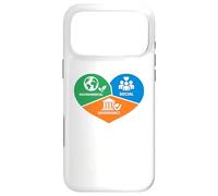 Carcasa para iPhone 17 Pro MAX ESG Gobernanza Social Ambiental Corazón