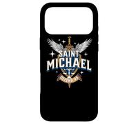 Carcasa para iPhone 17 Pro MAX Espada de San Miguel Arcángel Guerrero Ángel Católico