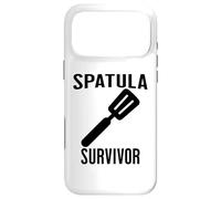 Carcasa para iPhone 17 Pro MAX ESPÁTULA SUPERVIVIENTE Divertido Familia Madre Niños Retro