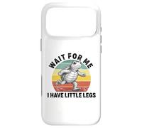 Carcasa para iPhone 17 Pro MAX Espérame Tengo piernas lentas Funning Turtle Running