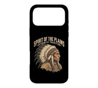 Carcasa para iPhone 17 Pro MAX Espíritu de Las Llanuras Tradición Auténtica Jefe Indígena