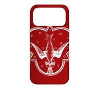 Carcasa para iPhone 17 Pro MAX Espíritu Santo Paloma Lenguas de Fuego Símbolos Católicos