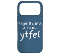 Carcasa para iPhone 17 Pro MAX Está Bien ser zurdo, es un Humor de Zurdos