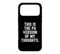 Carcasa para iPhone 17 Pro MAX Esta es la Version pg de mis Pensamientos