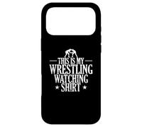 Carcasa para iPhone 17 Pro MAX Esta es mi Lucha de diseño de Wrestling Watching