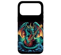 Carcasa para iPhone 17 Pro MAX Establece el Ritmo con Este dragón Que Toca la Guitarra