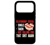 Carcasa para iPhone 17 Pro MAX Estado Civil Soltero tomado no Volver a Caer en eso